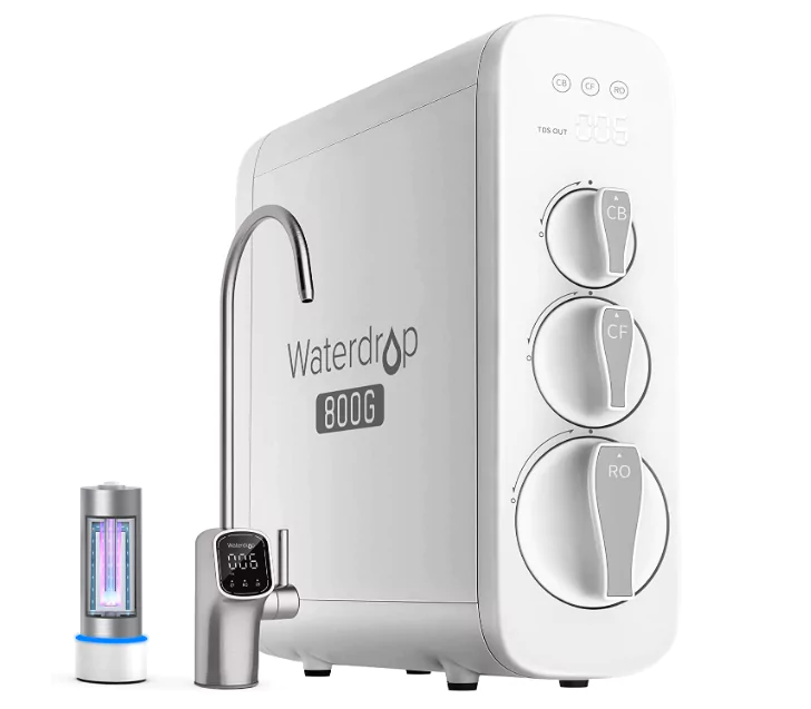 Waterdrop G3P800 tankless Reverse Osmosis System